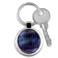 Trident On Blue Ocean  Key Chain (round) by ConteMonfrey