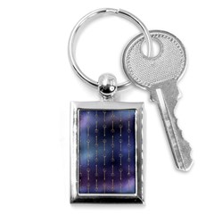 Trident On Blue Ocean  Key Chain (rectangle) by ConteMonfrey