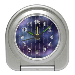 Trident On Blue Ocean  Travel Alarm Clock by ConteMonfrey