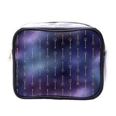 Trident On Blue Ocean  Mini Toiletries Bag (one Side) by ConteMonfrey