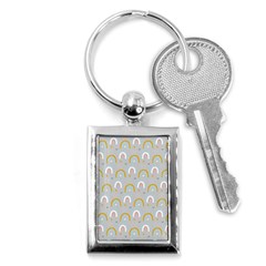 Rainbow Pattern Key Chain (rectangle) by ConteMonfrey