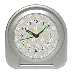 Rainbow Pattern Travel Alarm Clock by ConteMonfrey