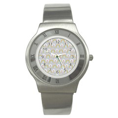 Rainbow Pattern Stainless Steel Watch by ConteMonfrey