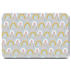 Rainbow Pattern Large Doormat by ConteMonfrey