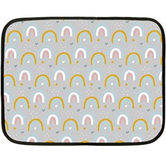 Rainbow Pattern Fleece Blanket (mini) by ConteMonfrey