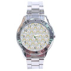 Rainbow Pattern Stainless Steel Analogue Watch by ConteMonfrey