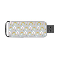 Rainbow Pattern Portable Usb Flash (one Side) by ConteMonfrey