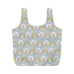 Rainbow Pattern Full Print Recycle Bag (m) by ConteMonfrey