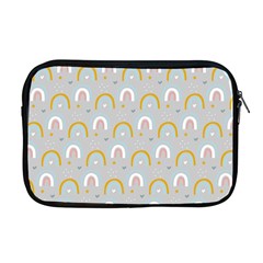 Rainbow Pattern Apple Macbook Pro 17  Zipper Case by ConteMonfrey