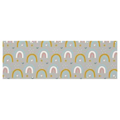 Rainbow Pattern Banner And Sign 12  X 4 