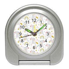 Unicorns Rainbow Travel Alarm Clock by ConteMonfrey