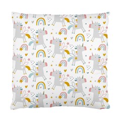 Unicorns Rainbow Standard Cushion Case (two Sides)