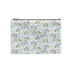 Unicorns Rainbow Cosmetic Bag (medium) by ConteMonfrey