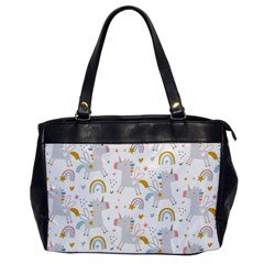 Unicorns Rainbow Oversize Office Handbag by ConteMonfrey