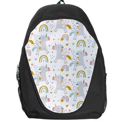 Unicorns Rainbow Backpack Bag by ConteMonfrey