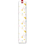 Unicorns rainbow Large Book Marks Front