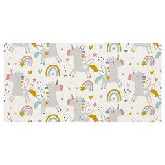 Unicorns Rainbow Banner And Sign 4  X 2 