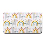 Unicorns, hearts and Rainbows Medium Bar Mat 16 x8.5  Bar Mat