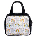 Unicorns, hearts and Rainbows Classic Handbag (Two Sides) Front