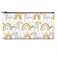 Unicorns, Hearts And Rainbows Pencil Case by ConteMonfrey