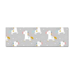 Cute Unicorns Sticker (bumper) by ConteMonfrey