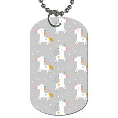 Cute Unicorns Dog Tag (one Side) by ConteMonfrey