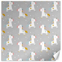 Cute Unicorns Canvas 20  X 20  by ConteMonfrey