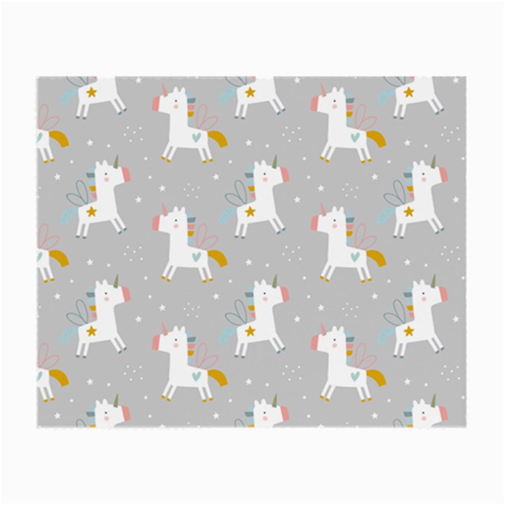 Cute unicorns Small Glasses Cloth (2 Sides)