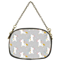 Cute Unicorns Chain Purse (two Sides) by ConteMonfrey