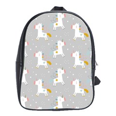 Cute Unicorns School Bag (large) by ConteMonfrey