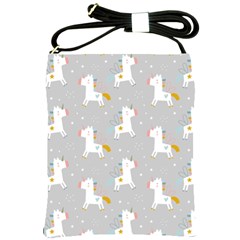 Cute Unicorns Shoulder Sling Bag by ConteMonfrey