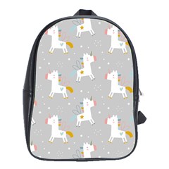 Cute Unicorns School Bag (xl) by ConteMonfrey