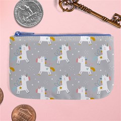 Cute Unicorns Large Coin Purse by ConteMonfrey