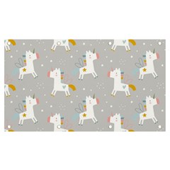 Cute Unicorns Banner And Sign 7  X 4 