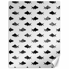 Cute Small Sharks   Canvas 18  X 24  by ConteMonfrey