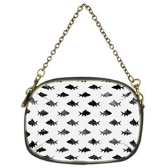 Cute Small Sharks   Chain Purse (one Side) by ConteMonfrey