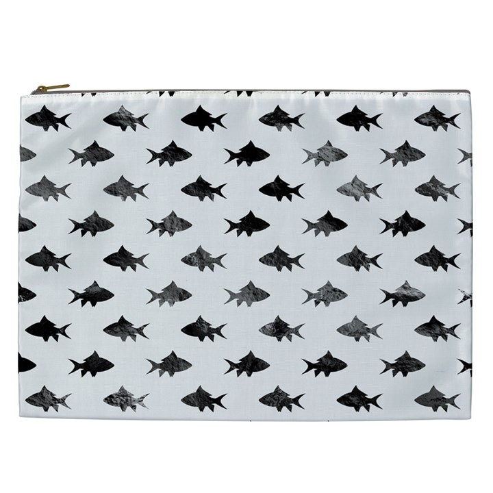 Cute Small Sharks   Cosmetic Bag (XXL)