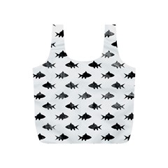 Cute Small Sharks   Full Print Recycle Bag (s) by ConteMonfrey