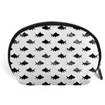 Cute Small Sharks   Accessory Pouch (Large) Front