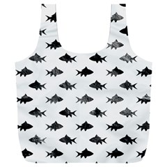 Cute Small Sharks   Full Print Recycle Bag (xxl) by ConteMonfrey