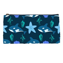 Whale And Starfish  Pencil Case by ConteMonfrey