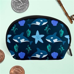 Whale And Starfish  Accessory Pouch (large) by ConteMonfrey