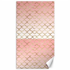 Mermaid Ombre Scales  Canvas 40  X 72  by ConteMonfrey