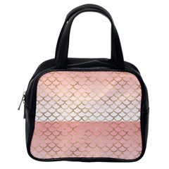 Mermaid Ombre Scales  Classic Handbag (one Side) by ConteMonfrey