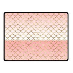 Mermaid Ombre Scales  Fleece Blanket (small) by ConteMonfrey