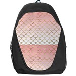 Mermaid Ombre Scales  Backpack Bag Front