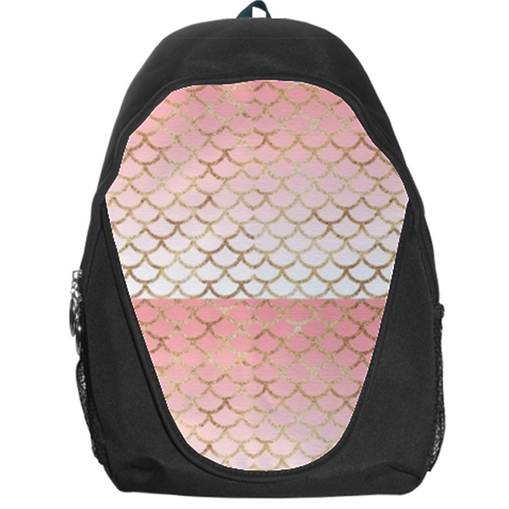 Mermaid Ombre Scales  Backpack Bag