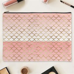 Mermaid Ombre Scales  Cosmetic Bag (xxxl) by ConteMonfrey