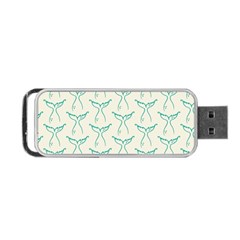 Blue Mermaid Tail Clean Portable USB Flash (Two Sides)