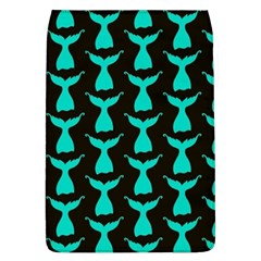 Blue Mermaid Tail Black Removable Flap Cover (l) by ConteMonfrey